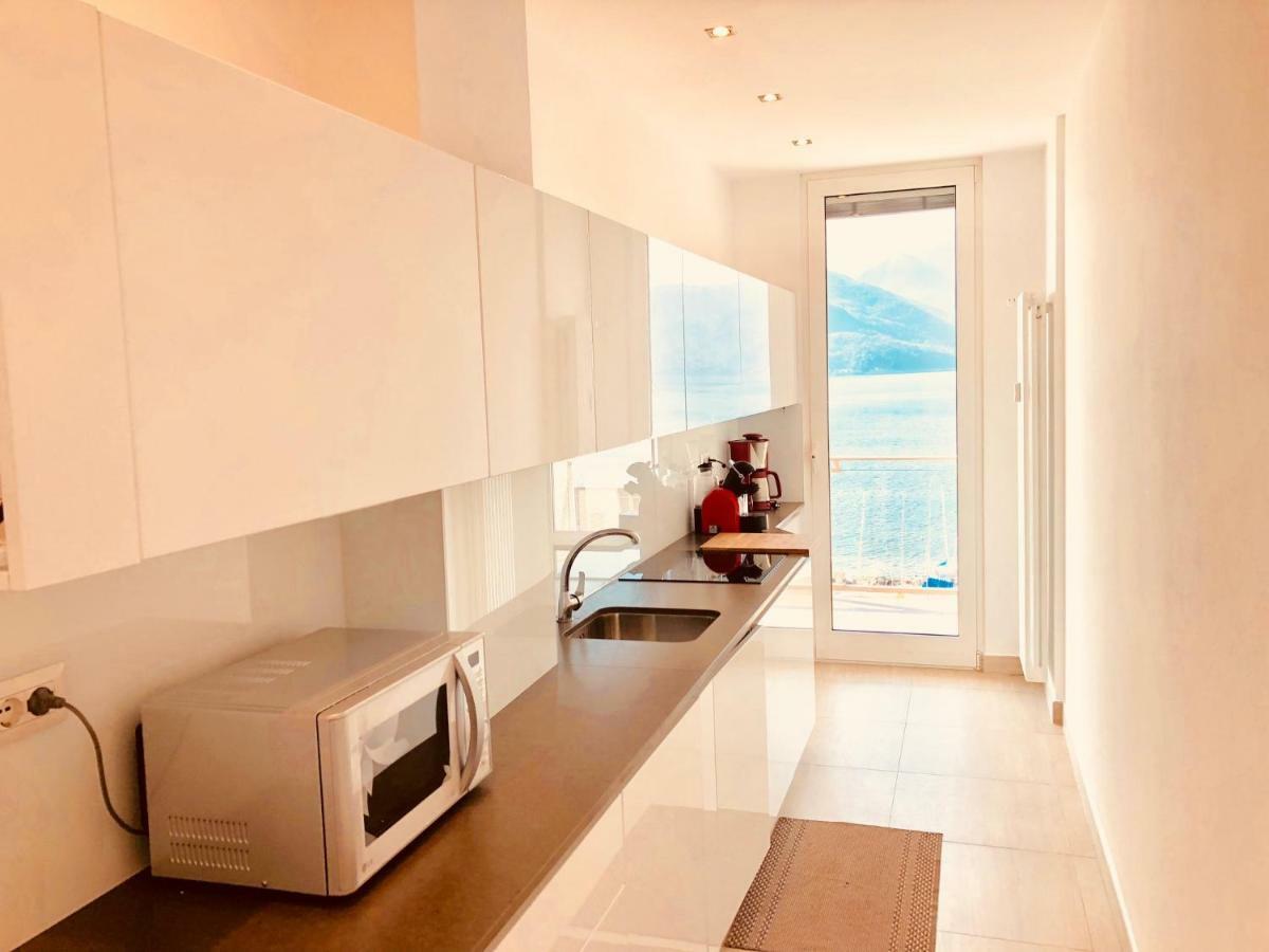 Attico Palazzo Di Vetro Apartment Luino Exterior photo